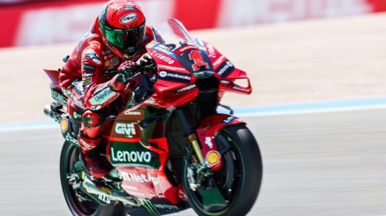 «Pecco» Bagnaia impuso su ritmo en Assen