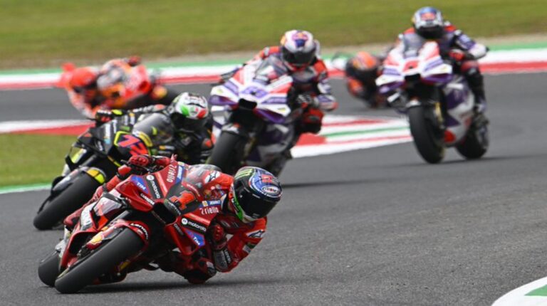 Bagnaia conquistó su tercera carrera sprint de la temporada