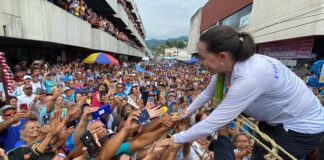 María Corina Machado en encuentro político desde el estado Trujillo