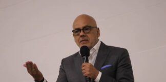 presidente de la Asamblea Nacional, Jorge Rodríguez,