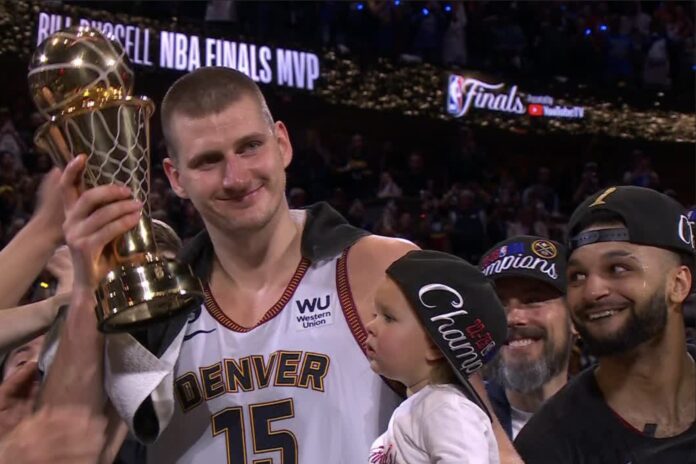 Nikola Jokic designado MVP de las finales