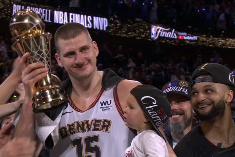 Nikola Jokic designado MVP de las finales