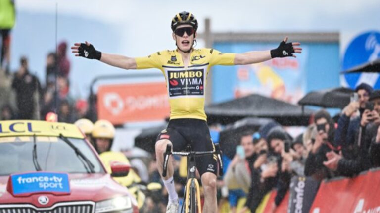 Vingegaard se agigantó en la Croix de Fer y sentenció el Dauphiné