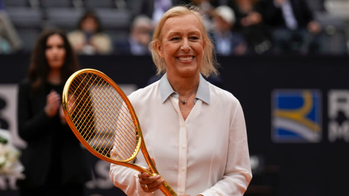 Martina Navratilova anunció que está libre de cáncer