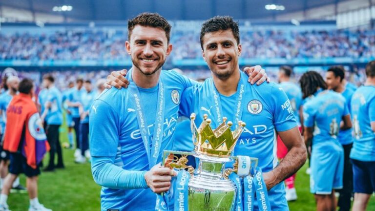 Rodri y Laporte ya entrenan con España