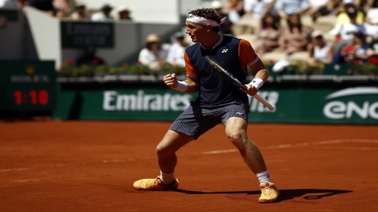 Ruud volvió a instalarse en los octavos de final de Roland Garros