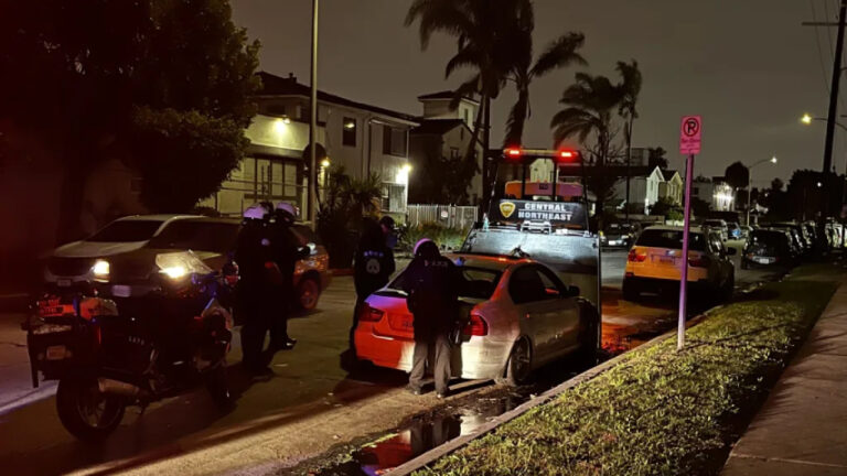 10 detenidos por una carrera clandestina de autos en Miami