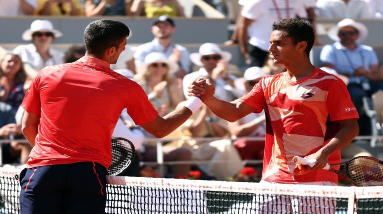 Djokovic acabó con el sueño parisino de Varillas 
