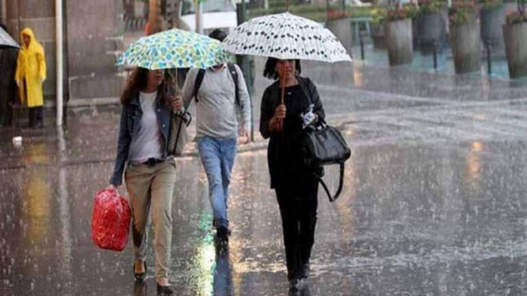 Inameh prevé lluvias para este #27ag