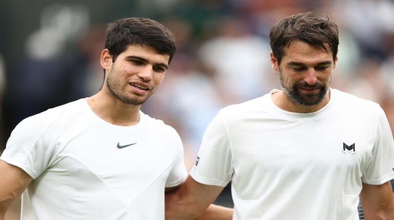 Carlos Alcaraz oficializó el retiro de Jeremy Chardy