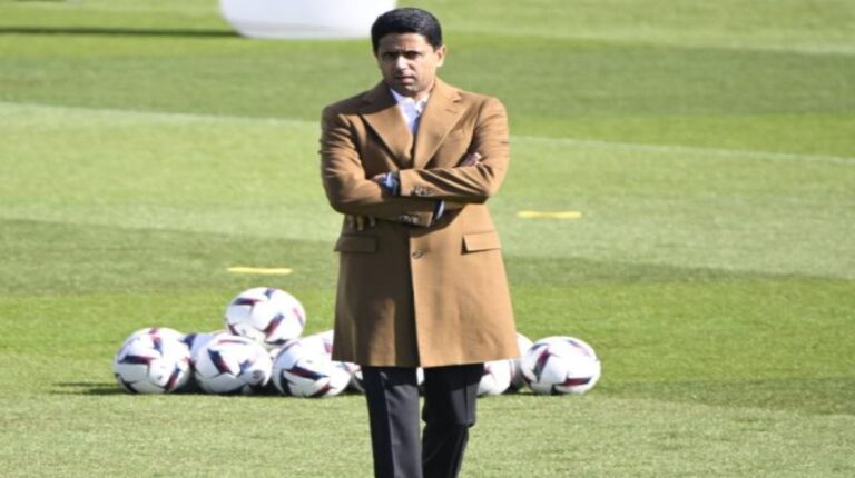 Al-Khelaifi visitó la práctica del PSG bajo la presión del «caso Mbappé»