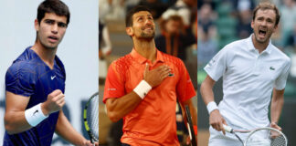 Alcaraz, Djokovic y Medvedev mantienen el podio de la ATP