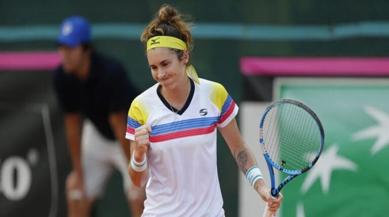 Andrea Gámiz se despidió de Wimbledon en segunda ronda