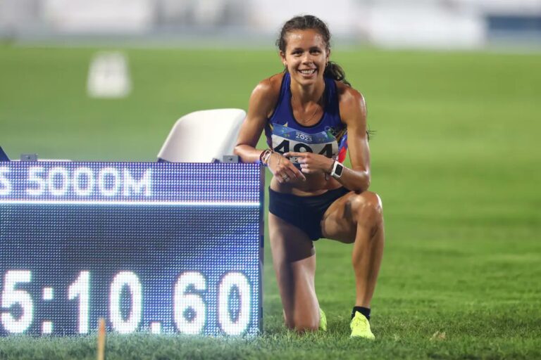 Joselyn Brea marca el camino dorado del atletismo venezolanos