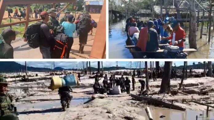 Evacuación en el Parque Nacional Yacapana