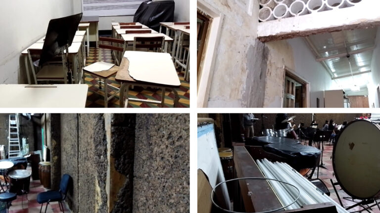 Denuncian deterioro en la Escuela de Música de Monagas