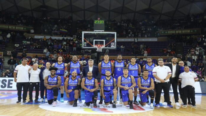 Venezuela inicia su camino al Mundial de baloncesto