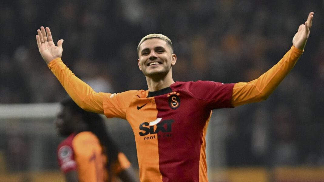 Galatasaray aseguró la continuidad de Icardi en el equipo