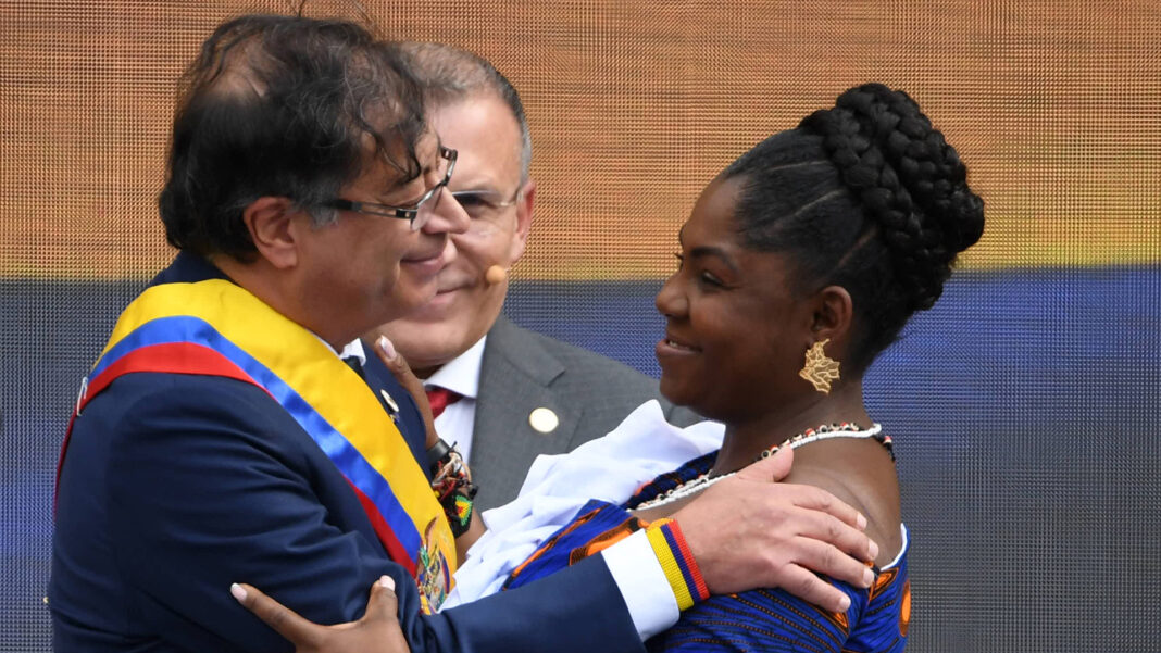 Francia Marquez y Gustavo Petro