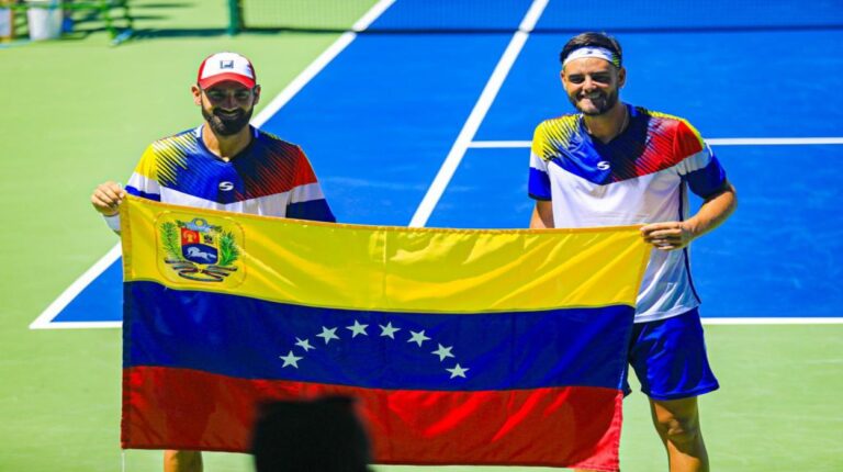 Venezuela logró el tercer oro de su historia en el dobles masculino
