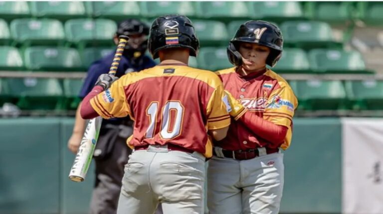 Venezuela debutó en el Mundial U-12 con un «no hitter» sobre México