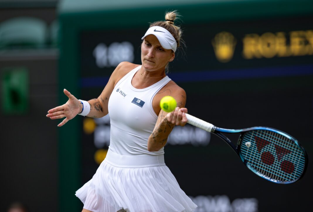 Vondrousova es la primera semifinalista de Wimbledon