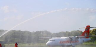 Foto: Conviasa / Inauguran conexión aérea comercial entre Caracas y Acarigua