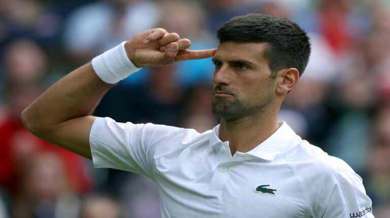 #Wimbledon: Djokovic ya está instalado en la tercera ronda