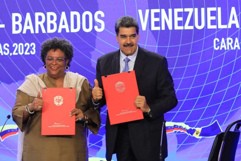 Venezuela y Barbados anunciaron la firma de acuerdos económicos