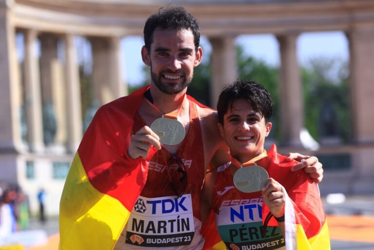 Álvaro Martín y María Pérez se llevaron el oro en los 35 km