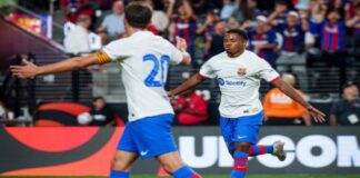 Barcelona gana en medio del futuro de Dembélé