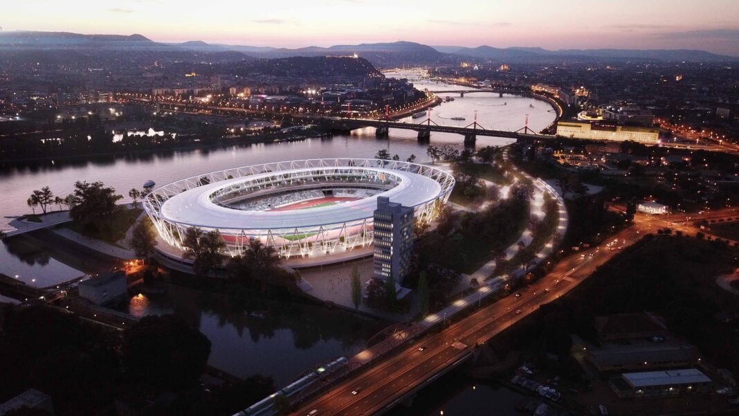 Sede del Mundial de Atletismo 2023 en Budapest
