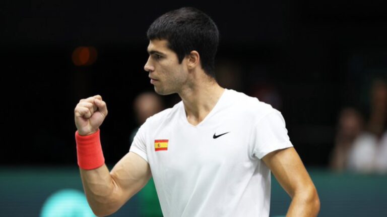 Carlos Alcaraz liderará a España en la Copa Davis