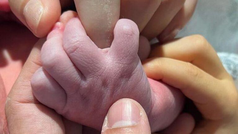 Víctor Drija y su esposa le dieron la bienvenida a su segundo hijo