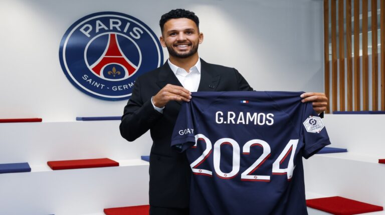 El PSG incorporó al delantero portugués Gonçalo Ramos
