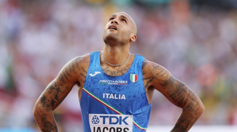Fred Kerley y Marcell Jacobs fuera de la final de los 100 metros