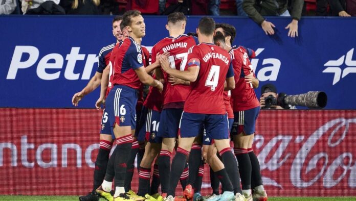 UEFA sanciona a Osasuna con 100.000 euros