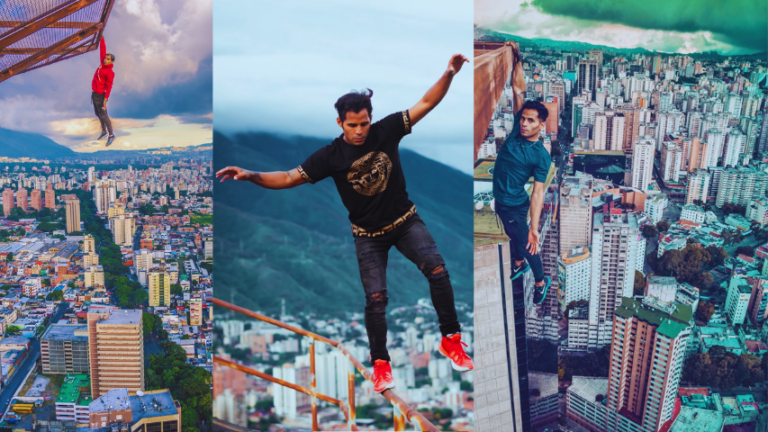 Carlos Rengifo y su pasión extrema por el skywalking