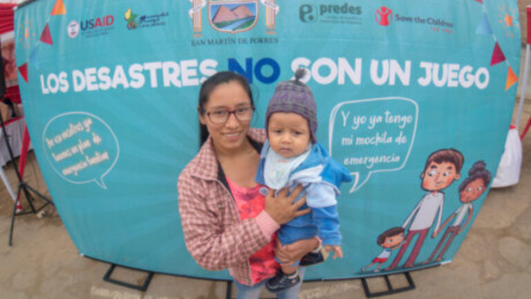 Infancia en Perú es altamente vulnerable al fenómeno de El Niño