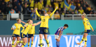 Suecia derrotó a Japón en los cuartos