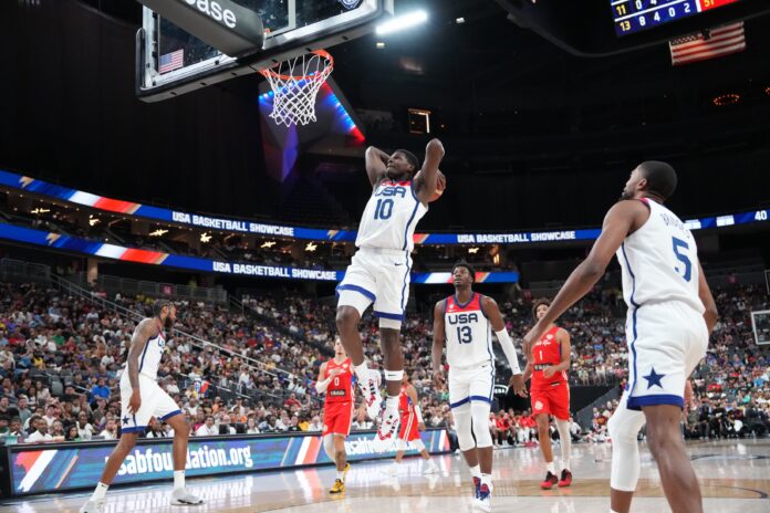 USA Basketball Estados Unidos aplastó a Puerto Rico