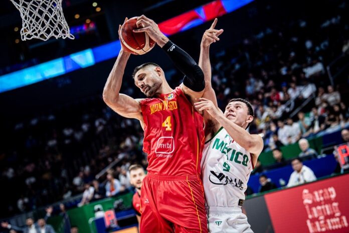 Vucevic lideró a Montenegro en victoria a México