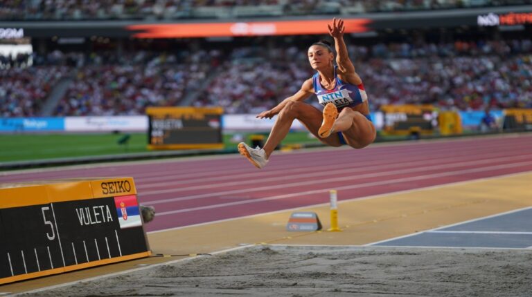 Ivana Vuleta alcanzó el cielo en Budapest