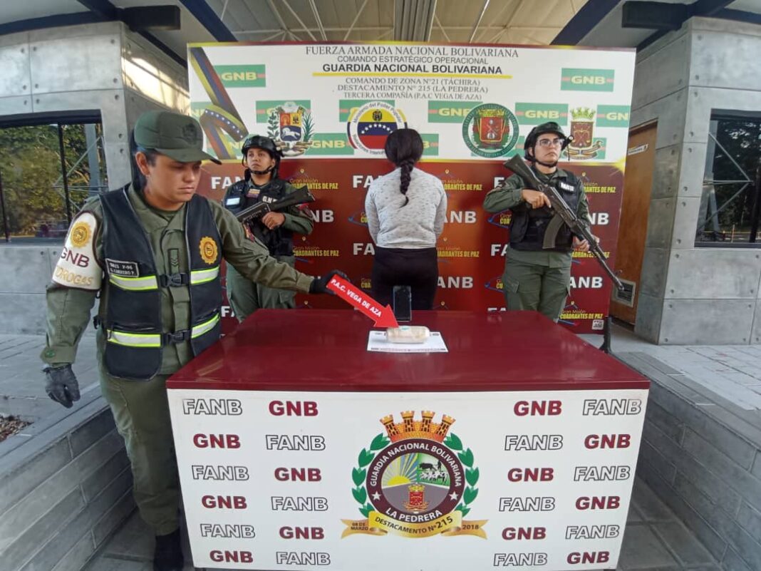 GNB detiene a mujer en Barinas