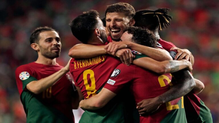 Portugal firmó la mayor goleada de su historia sin Cristiano Ronaldo