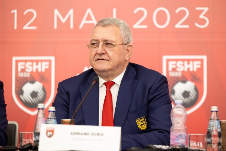 El albanés Duka sustituye a Rubiales en la UEFA
