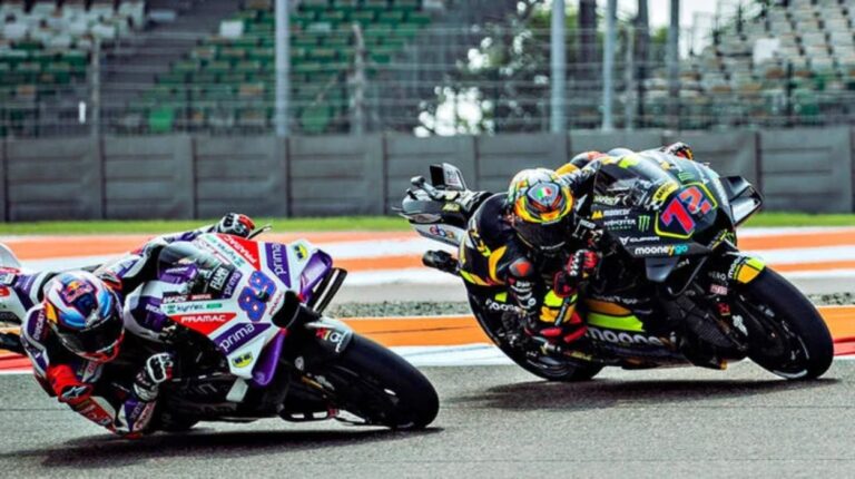 Marco Bezzecchi le impidió el doblete a Jorge Martín en la India