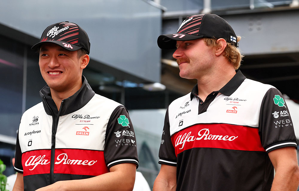 Bottas y Zhou continuarán en Alfa Romeo