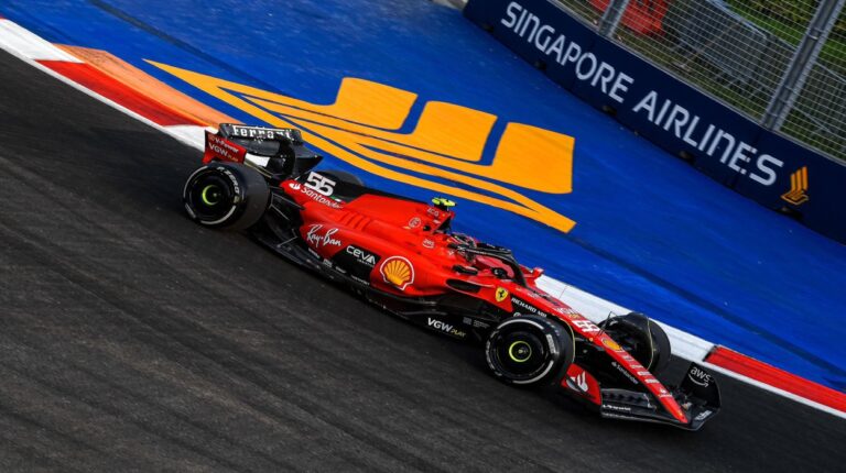 Sainz volvió a quedarse con la «pole» y buscará la revancha en Singapur