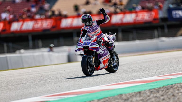 Jorge Martín consolidó su doblete en San Marino